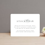"Couple" - Bridal Shower Insert Cards in Forest by Lea Delaveris - Front