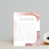 "mod pops" - Bridal Shower Insert Cards in Positano by silverscreen studio - Front