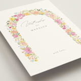 "Blooming arch" - Bridal Shower Insert Cards in Peony by Creo Study - Detail