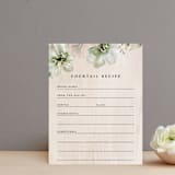 "Bridal Cake" - Bridal Shower Insert Cards in Forest by Petra Kern - Front