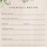 "Bridal Cake" - Bridal Shower Insert Cards in Forest by Petra Kern - Close-Up