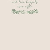 "Doodled" - Bridal Shower Insert Cards in Meadow by Petra Kern - Close-Up
