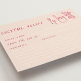 "atherina" - Bridal Shower Insert Cards in Creme by chocomocacino - Detail