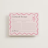 "handdrawn wavy frame" - Bridal Shower Insert Cards in Rosebud by Cass Loh - Front