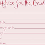"vintage wedding cake" - Bridal Shower Insert Cards in Blush by Cass Loh - Detail