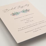 "Bed of Roses" - Bridal Shower Insert Cards in Creme by frau brandt - Detail