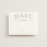 "Mai Tai" - Bridal Shower Insert Cards in Orchid by letterfix - Front