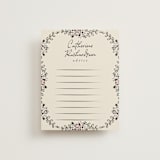 "Gathering Joy" - Bridal Shower Insert Cards in Champagne by Ana de Sousa - Front