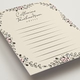 "Gathering Joy" - Bridal Shower Insert Cards in Champagne by Ana de Sousa - Detail
