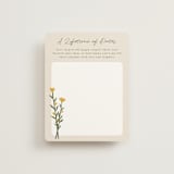 "Pencil Bouquet" - Bridal Shower Insert Cards in Cream by Adelyn T. - Front