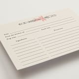 "Sparkling Wedding Cake" - Bridal Shower Insert Cards in Peony by Jackie Crawford - Detail