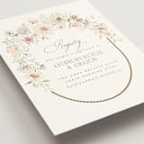 "Gorgeous" - Bridal Shower Insert Cards in Blushing by Itsy Belle Studio - Detail