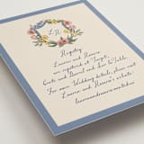 "A wedding in Low Country" - Bridal Shower Insert Cards in Cornflower by Chris Griffith - Detail