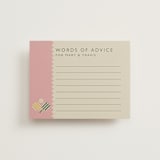 "Vintage Pickle" - Bridal Shower Insert Cards in Avocado by Vera Lim - Front