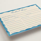 "Formal scallop" - Bridal Shower Insert Cards in Almalfi by Creo Study - Detail