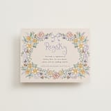 "Portofino" - Bridal Shower Insert Cards in Lilac by Tamara Hilje - Front