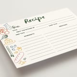 "That's Amore." - Bridal Shower Insert Cards in Basil by Jenna Holcomb - Detail