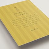 "Calia " - Bridal Shower Insert Cards in Caribbean Citrus by Ani Somi - Detail