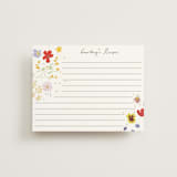 "Celebrate" - Bridal Shower Insert Cards in Petal by Baumbirdy - Front
