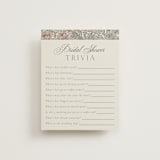 "bouquet wrap" - Bridal Shower Insert Cards in Hydrangea by Jen Owens - Front