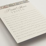 "bouquet wrap" - Bridal Shower Insert Cards in Hydrangea by Jen Owens - Detail