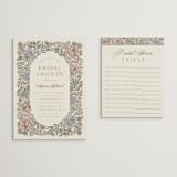 "bouquet wrap" - Bridal Shower Insert Cards in Hydrangea by Jen Owens - With Invitation