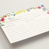 "The Conservatory" - Bridal Shower Insert Cards in Garden by Yaling Hou Suzuki - Detail