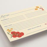 "Freshly Off the Market" - Bridal Shower Insert Cards in Vanilla by Jenna Holcomb - Detail