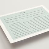 "Blooming" - Bridal Shower Insert Cards in Blush by Susan Moyal - Detail