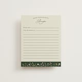 "Floral Greenery" - Bridal Shower Insert Cards in Juniper by Katherine Moynagh - Front