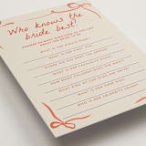 "BridalCake" - Bridal Shower Insert Cards in Rosette by Vera Lim - Detail