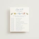"Fresh Border" - Bridal Shower Insert Cards in Mediterraneo by Tamara Hilje - Front