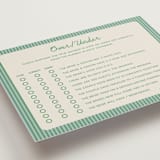 "Lawn Party" - Bridal Shower Insert Cards in Picnic by Kelly Watkins - Detail