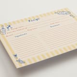 "Sunny Brunch" - Bridal Shower Insert Cards in Sunshine by Elly - Detail