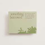 "birthday soiree" - Bridal Shower Insert Cards in Tapenade by Kamala Nahas - Front