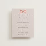 "merry christmas tree" - Bridal Shower Insert Cards in Peony by Lori Wemple - Front