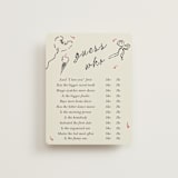 "Sweets & Treats" - Bridal Shower Insert Cards in Licorice by Sarah Rosenthal - Front