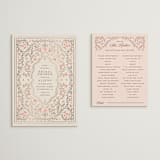 "Victorian" - Bridal Shower Insert Cards in Versailles by Claudia Orengo - With Invitation