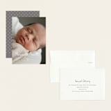 "Written Whimsy" - Birth Announcements in Snow by Lauren Chism - Assembled