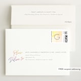 "Rainbow Surround" - Birth Announcements in Sherbert by Kaydi Bishop - FREE Recipient Addressing