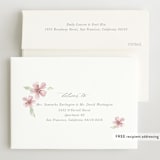 "Flower Petals" - Birth Announcements in Petals by Melinda Denison - FREE Recipient Addressing