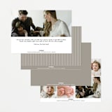 "Indie" - Birth Announcements in Cloud by Lauren Chism - Back of Card Options