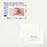 "Little Foliage" - Birth Announcements in Blush by Genna Blackburn - Assembled