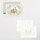 "bunnies and flowers" - Birth Announcements in Sage by Anastasia Makarova - Assembled