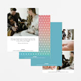 "meet me" - Birth Announcements in Cloud by Snow and Ivy - Back of Card Options