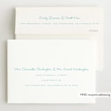 "meet me" - Birth Announcements in Cloud by Snow and Ivy - FREE Recipient Addressing