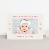 "present perfect" - Birth Announcements in Peony by Megan Davis - Front