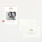 "Our Little Rainbow" - Birth Announcements in Bright by Pixel and Hank - Assembled