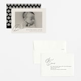 "Dashing" - Birth Announcements in Vanilla by Olivia Raufman - Assembled