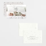 "My Nickname" - Birth Announcements in Shadow by Carolyn Kach - Assembled